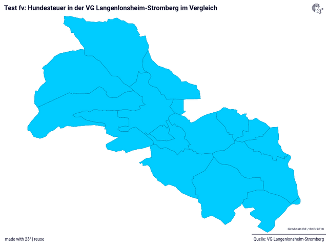 Test fv: Hundesteuer in der VG Langenlonsheim-Stromberg im Vergleich