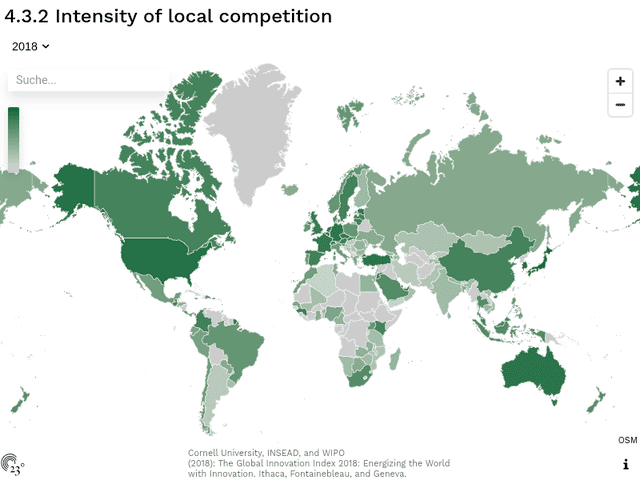 4.3.2 Intensity of local competition