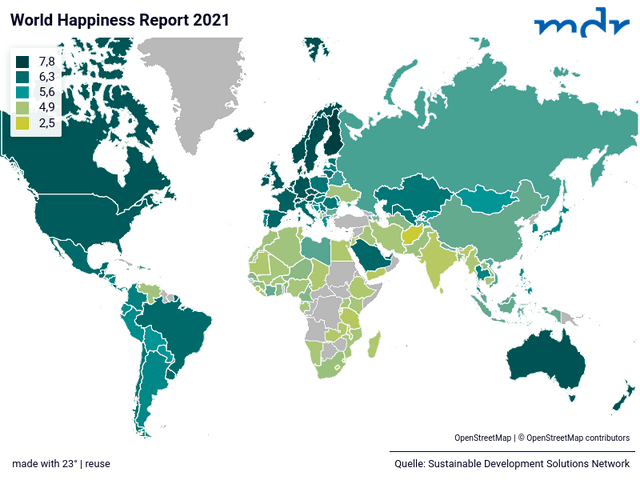 World Happiness Report 2021