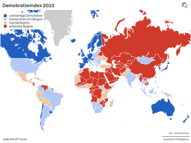 Demokratieindex 2022