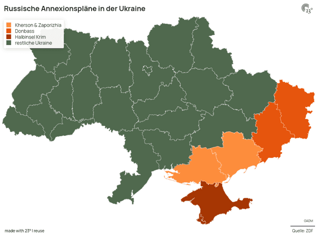 Russische Annexionspläne in der Ukraine