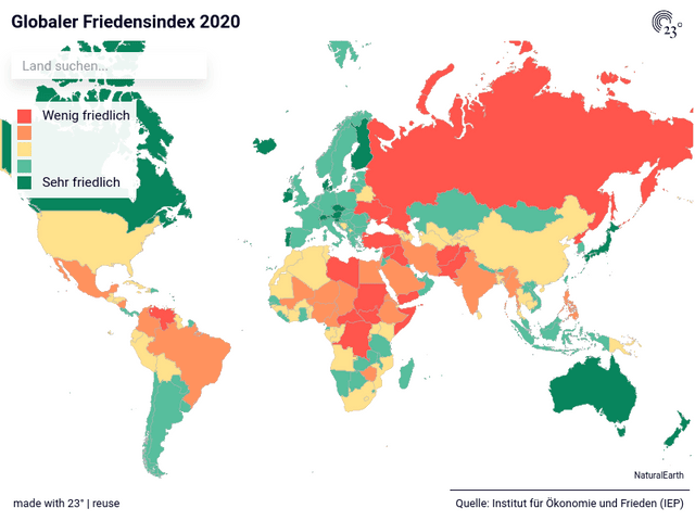 Globaler Friedensindex 2020