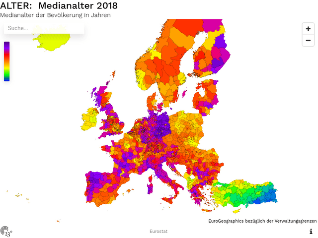 ALTER:  Medianalter 2018