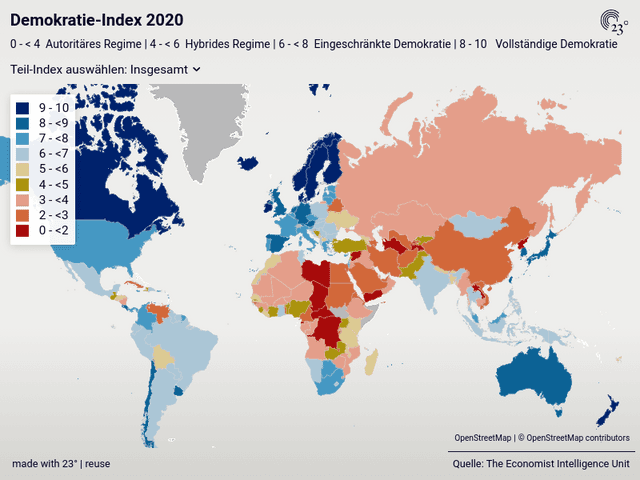 Demokratie-Index 2020