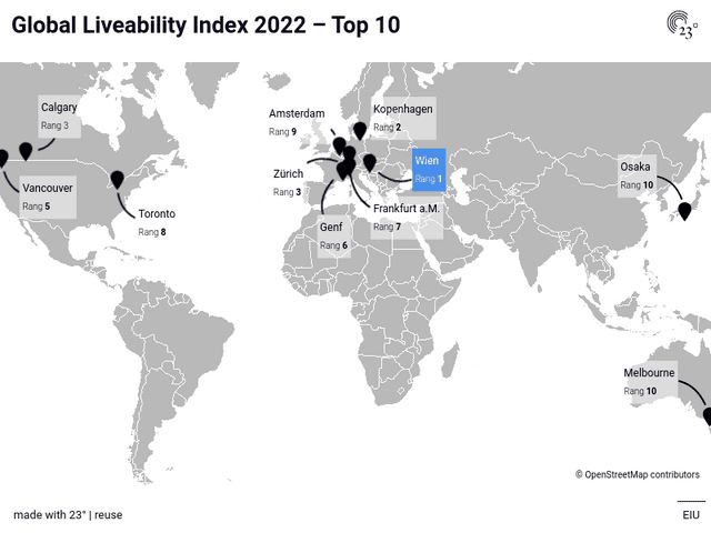 Global Liveability Index 2022