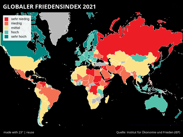 Globaler Friedensindex 2021